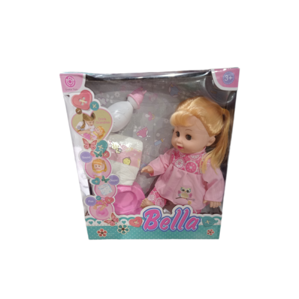 poupee avec accessoires en coffret 691661