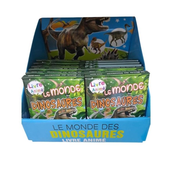 Le monde des donosaures livre 3D