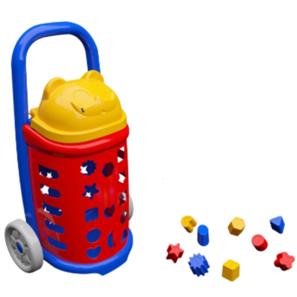 SHOPPING TROLLEY AVEC jeu DE FORME tr81