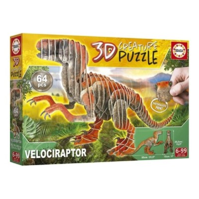 Educa Puzzle 3D Dinosaure...