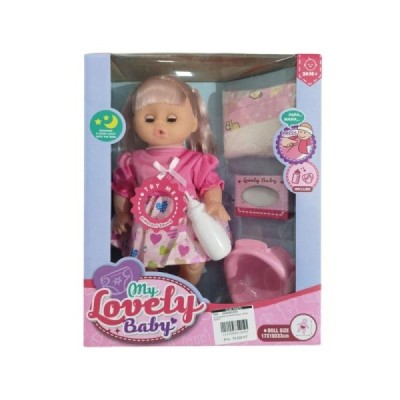 poupee avec accessoires en...