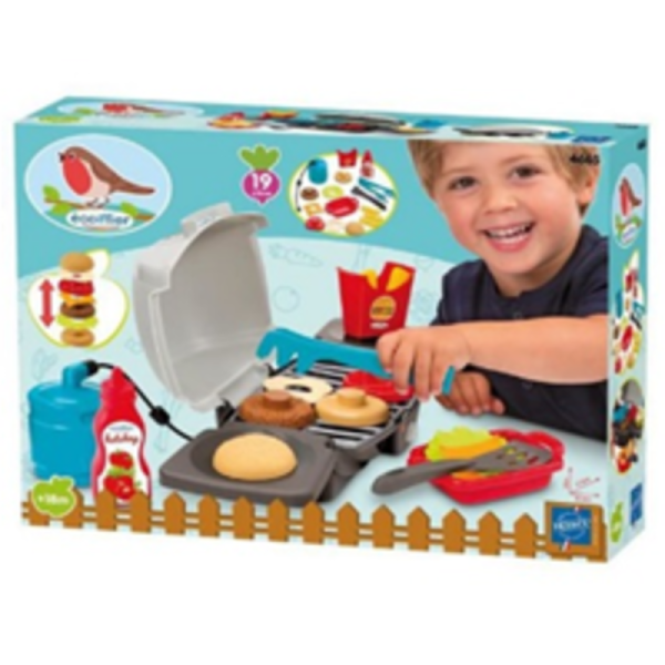 Jeu d’imitation jardin Barbecue à burgers Ecoiffier 4665