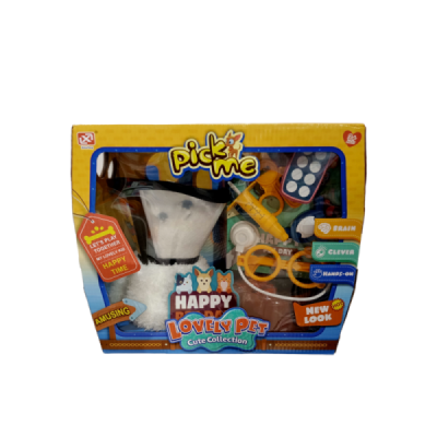 peluche chien avec...