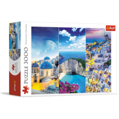 Puzzles 3000 Greek holidays...