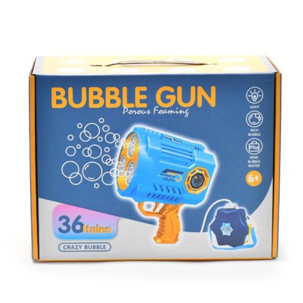 Bubble gun avec réservoire à porter et pile rechargeable 278