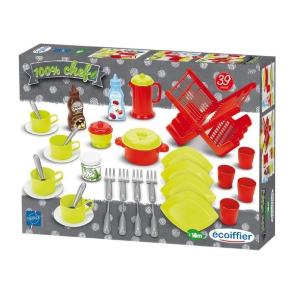 Jeu de cuisine Dînette 100 % Chef Ecoiffier 2619