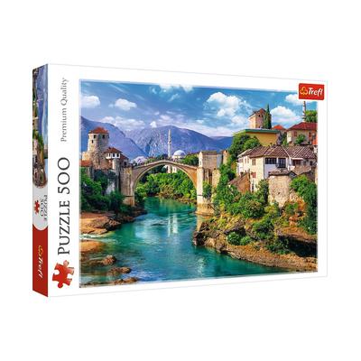 [1650568755] Puzzle 500 Old Bridge in Mostar, Bosnia and Herzegovina 37333