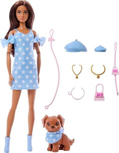 [1650568674] Barbie®️ Twinning Looks  Brunette Doll JFP38