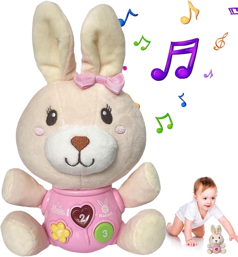 Peluche lapin a mecanisme   MC1072