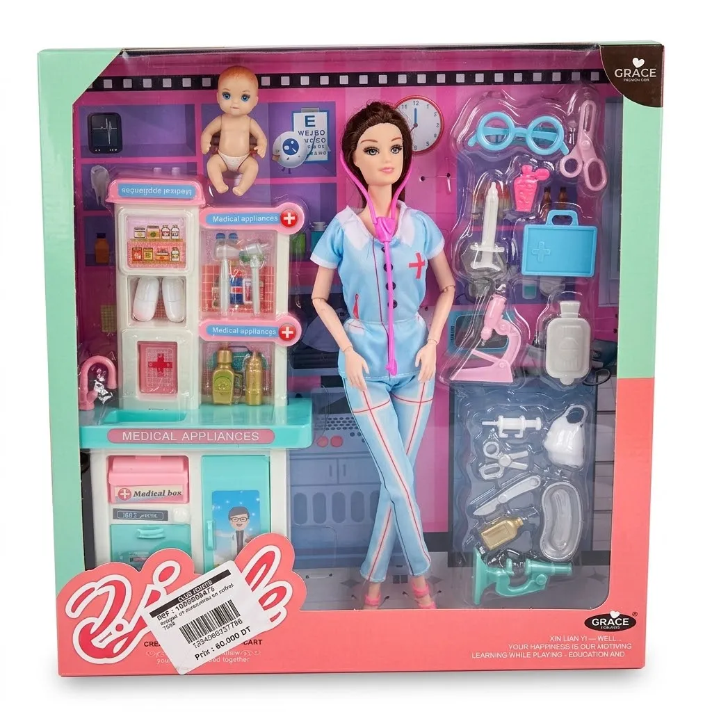 [1650568475] Poupee av accessoires en coffret 755A