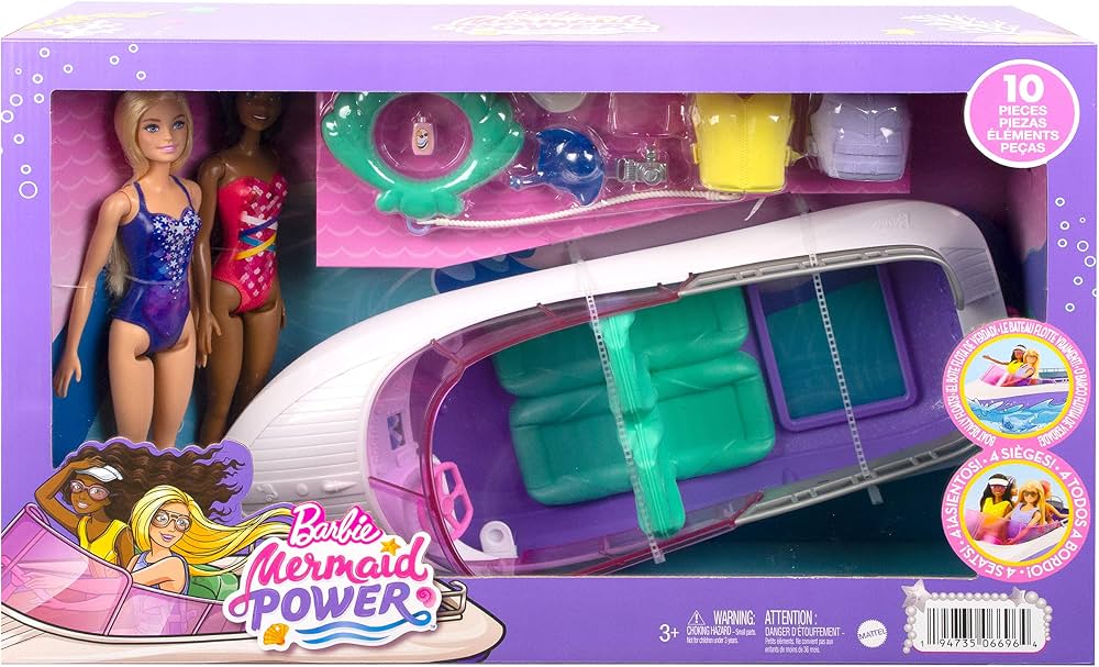 [1650568478] Barbie mermaid av accessoires en coffret K70