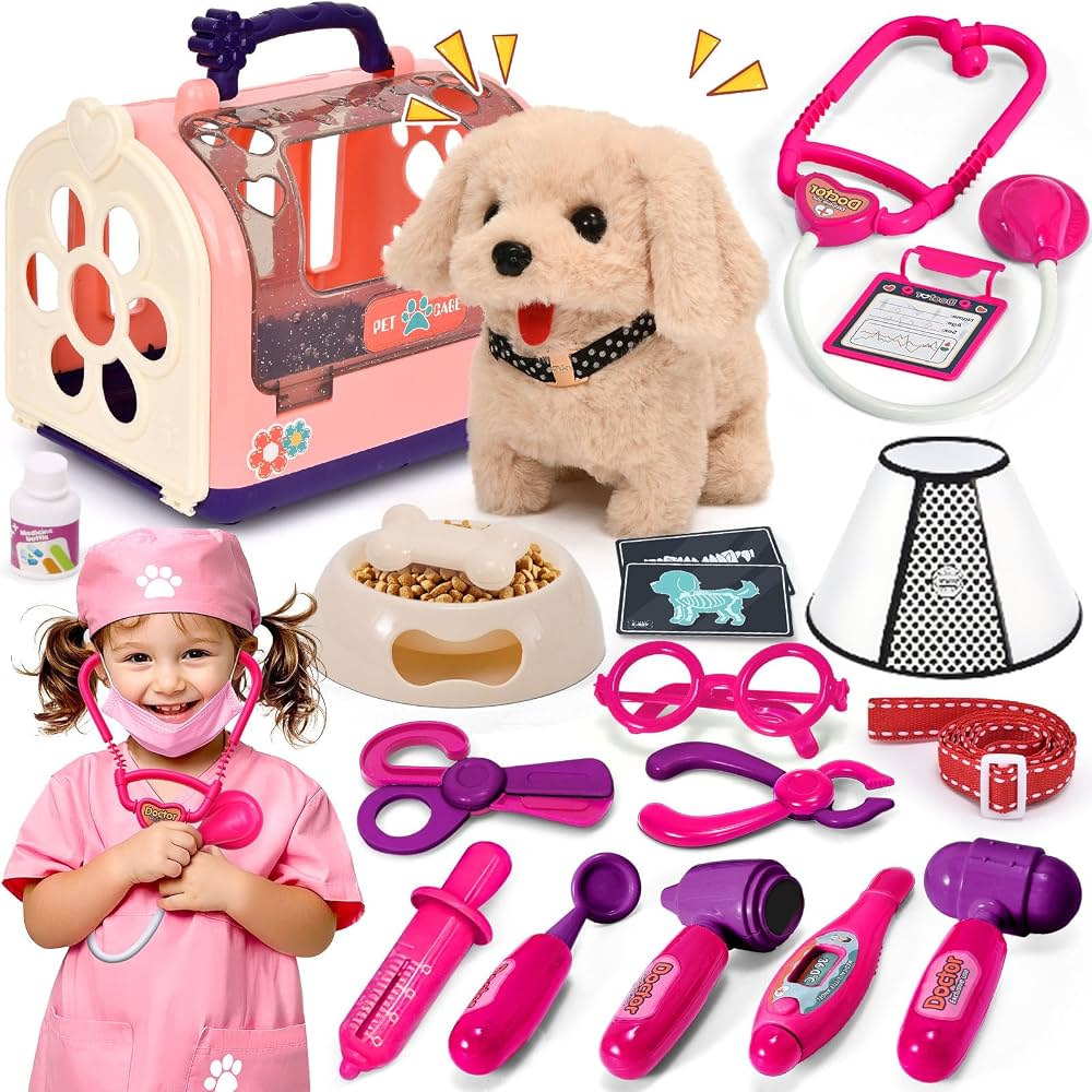 Chien av accessoires en coffret 104A
