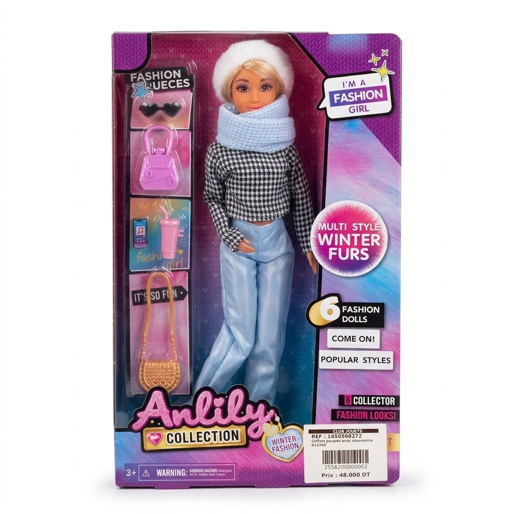 Coffret poupée avec accessoire  616360