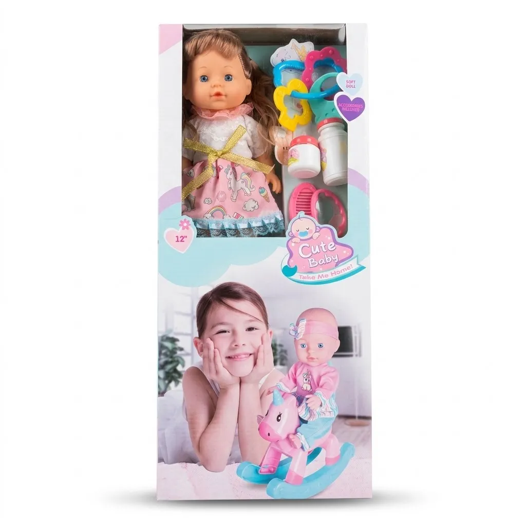 [1650568273] Coffret poupée avec accessoire  HX868 4