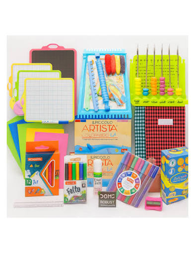[1650568616] set de fournitures scolaires 8018G