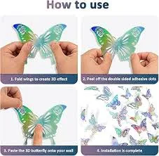 3D butterfly décoration BM110