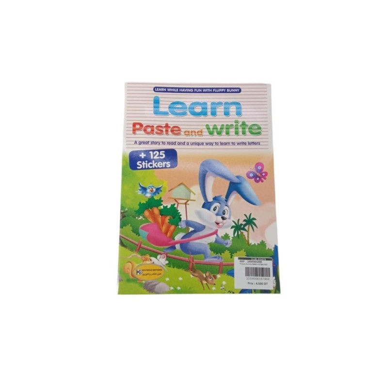 [1650564288] Learn Paste and Write Fluppy bunny Rabit col lpw 003