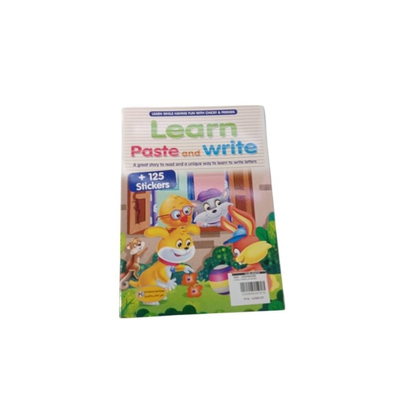 [1650564289] Learn Paste and Write Chicky frineds col lpw004