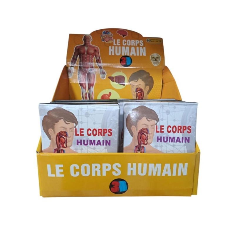 [1650564316] le corps humain pop-up livre la003