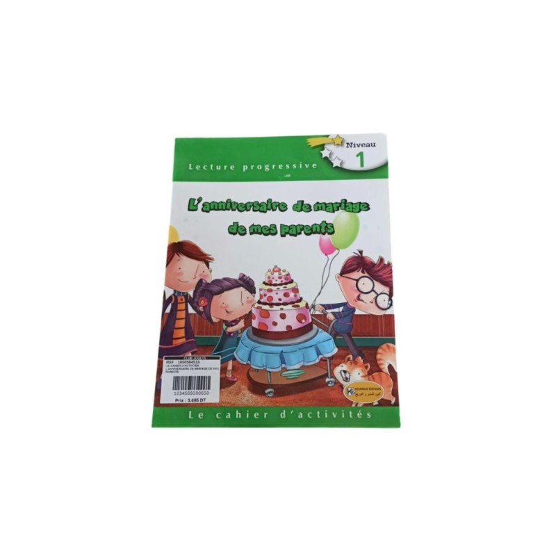[1650564515] LE CAHIER D'ACTIVITES L'ANNIVERSAIRE DE MARIAGE DE MES PARENTS