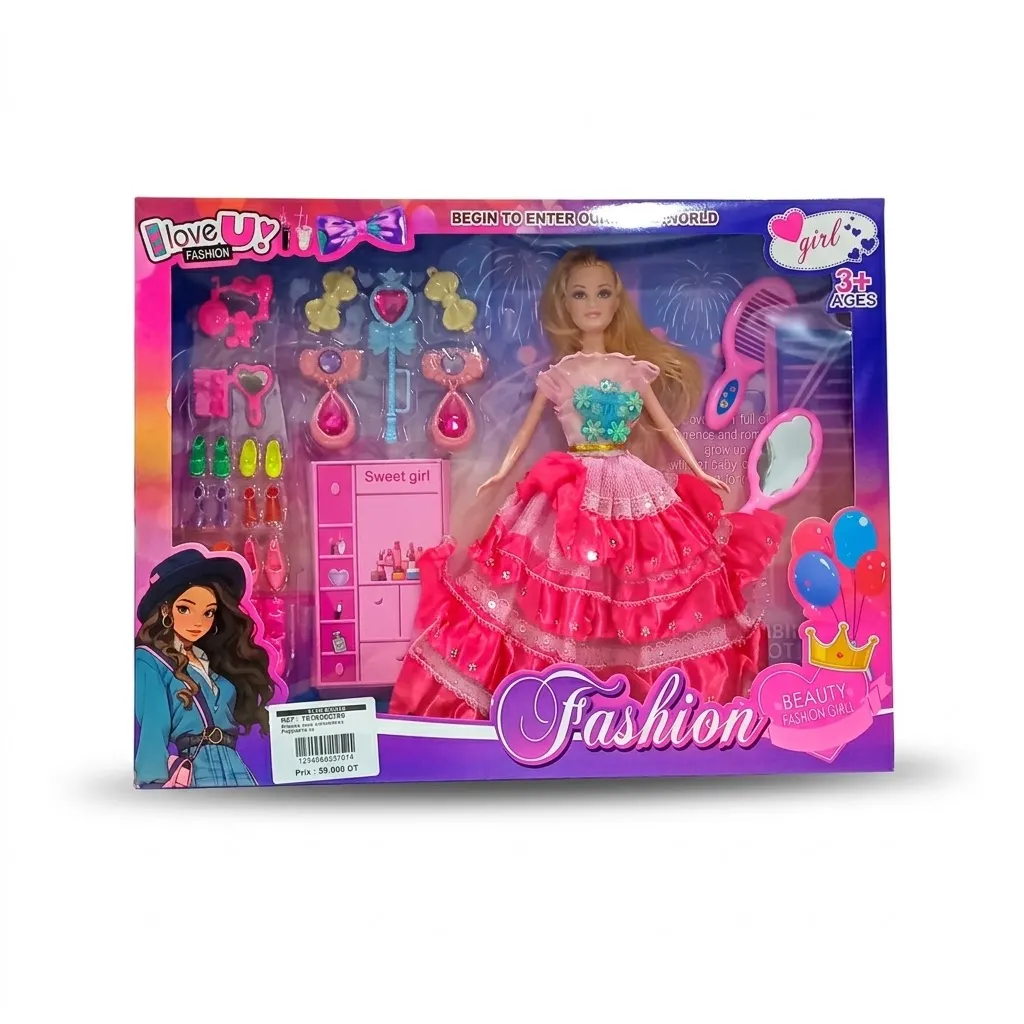 [1650568398] Poupée avec accessoires 0526BM2950