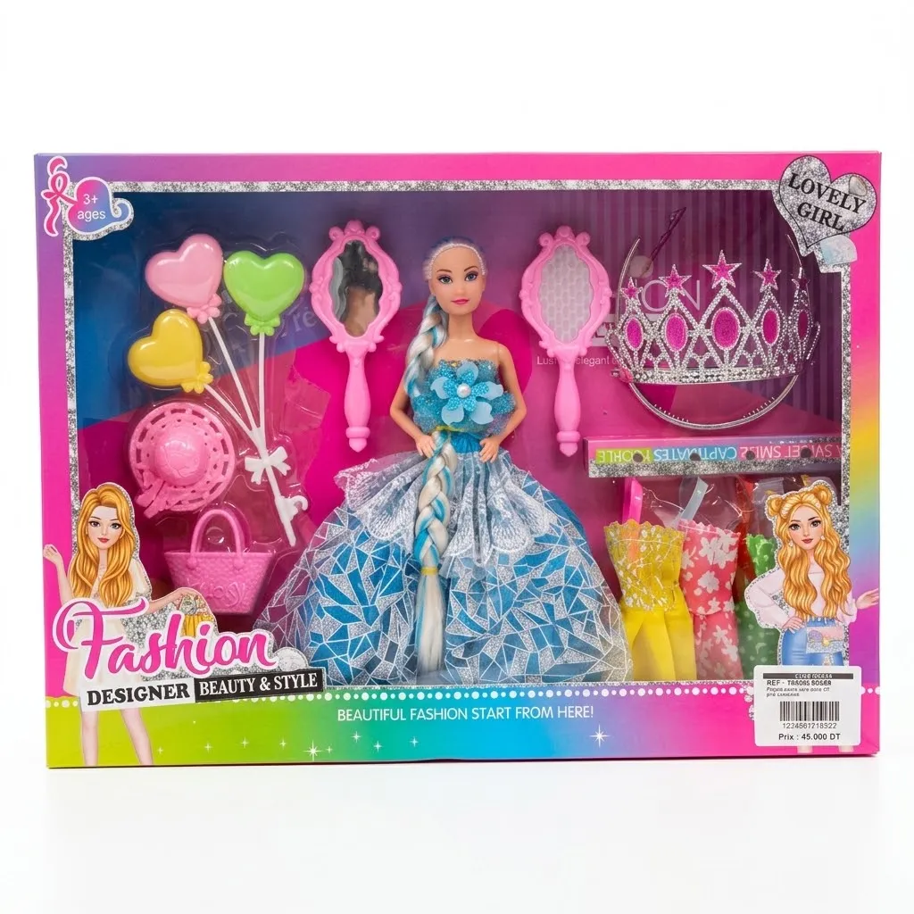 [1650568549] Poupée avec accessoires 0526BM2928