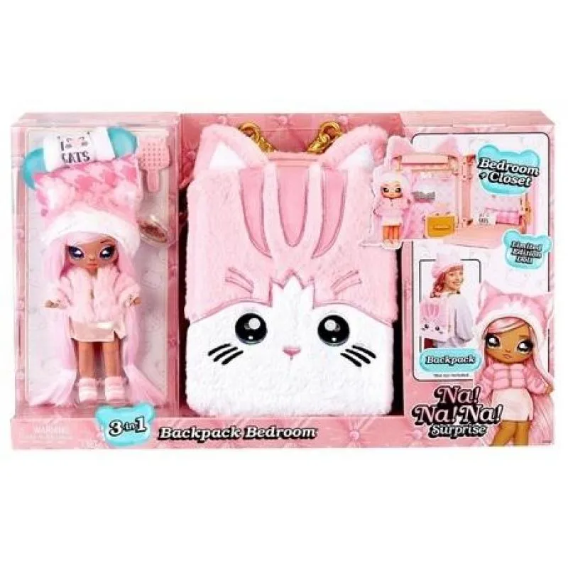 [1650568802] Na! Na! Na! Mini Backkpack-Khloe Kitty 592341EUC