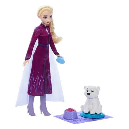 Frozen Fashion Dolls Elsa and Baby Bear JFG16