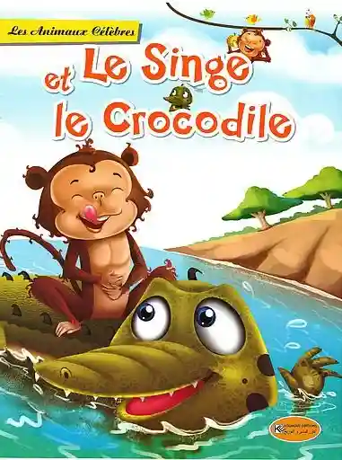 [1650564524] Les animaux célèbres  Le singe et le crocodile