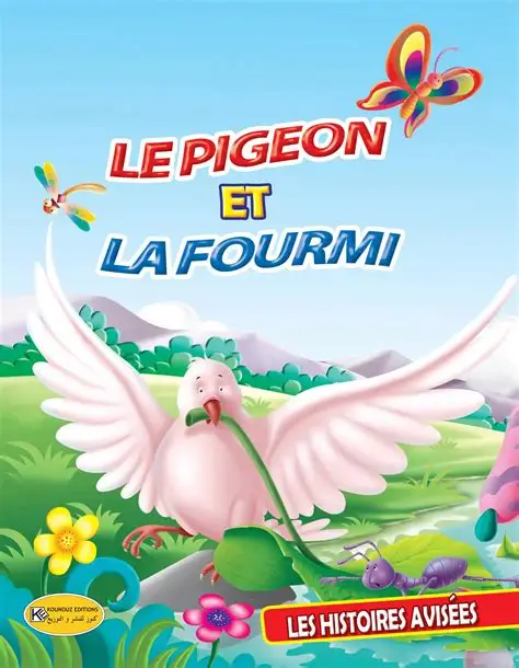 [1650564565] LES HISTOIRES AVISEES Le pigeon et la fourmi