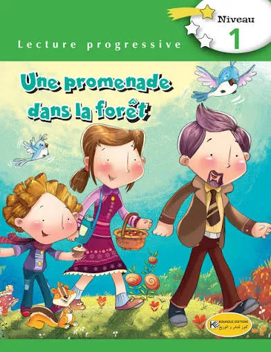 [1650564665] LECTURE PROGRESSIVE CONTES UNE PROMENADE DANS LA FORET AVEC CAHIER D'A