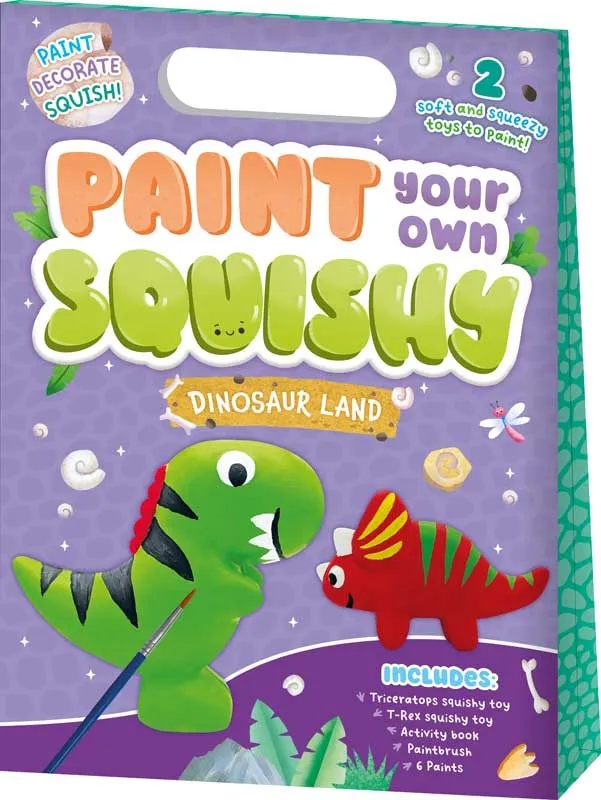 [1650567789] Paint your own squishy: dinosaur
