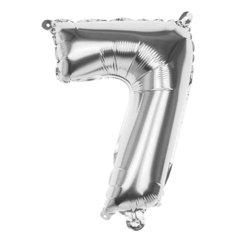 [1234568103210] Chiffre gonflable N 7 (Dorée, 16")