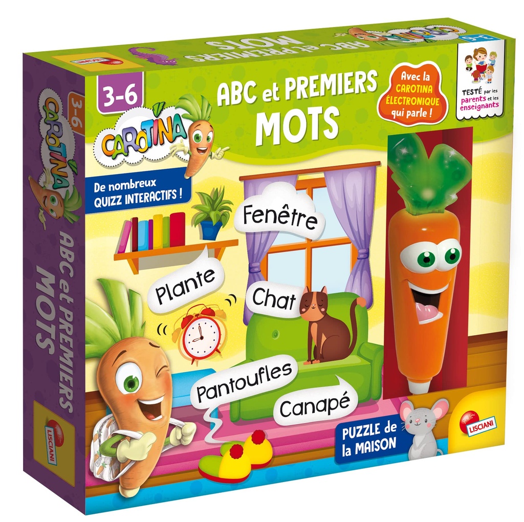 Jeu éducatif parlant Carotina la joyeuse ferme LISCIANI EX79988