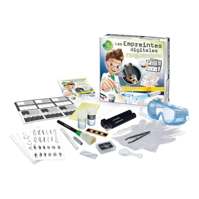 [112015005] Jeu de police scientifique Coffret empreintes digitales 7101 Buki