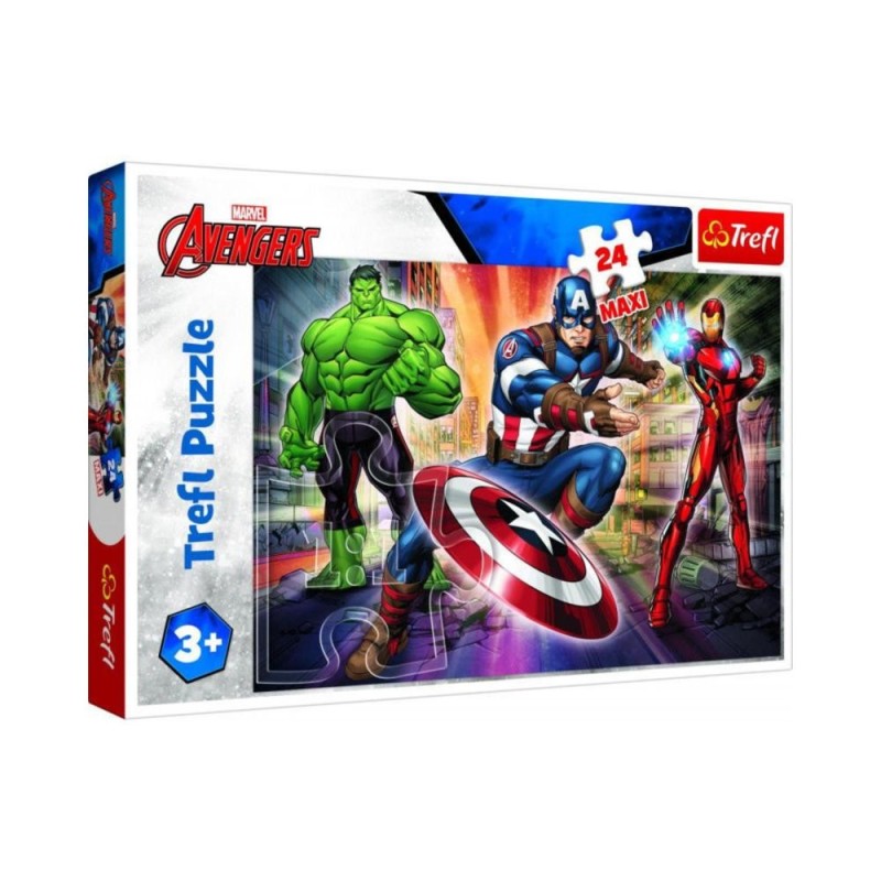 [145004018] PUZZLE 24 MAXI MARVEL IN THE WORLD OF AVENGERS 14321