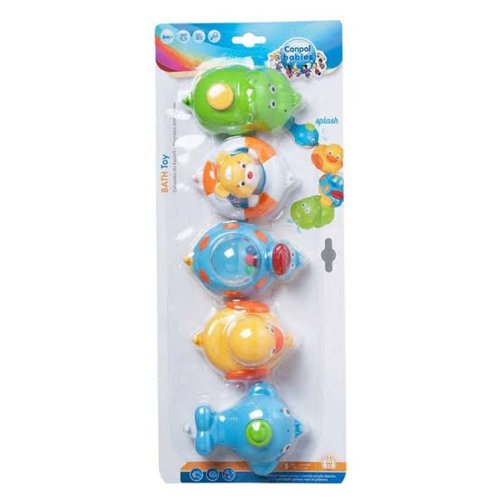 [1650552038] Ensemble de 4 jouets de bain Bébé