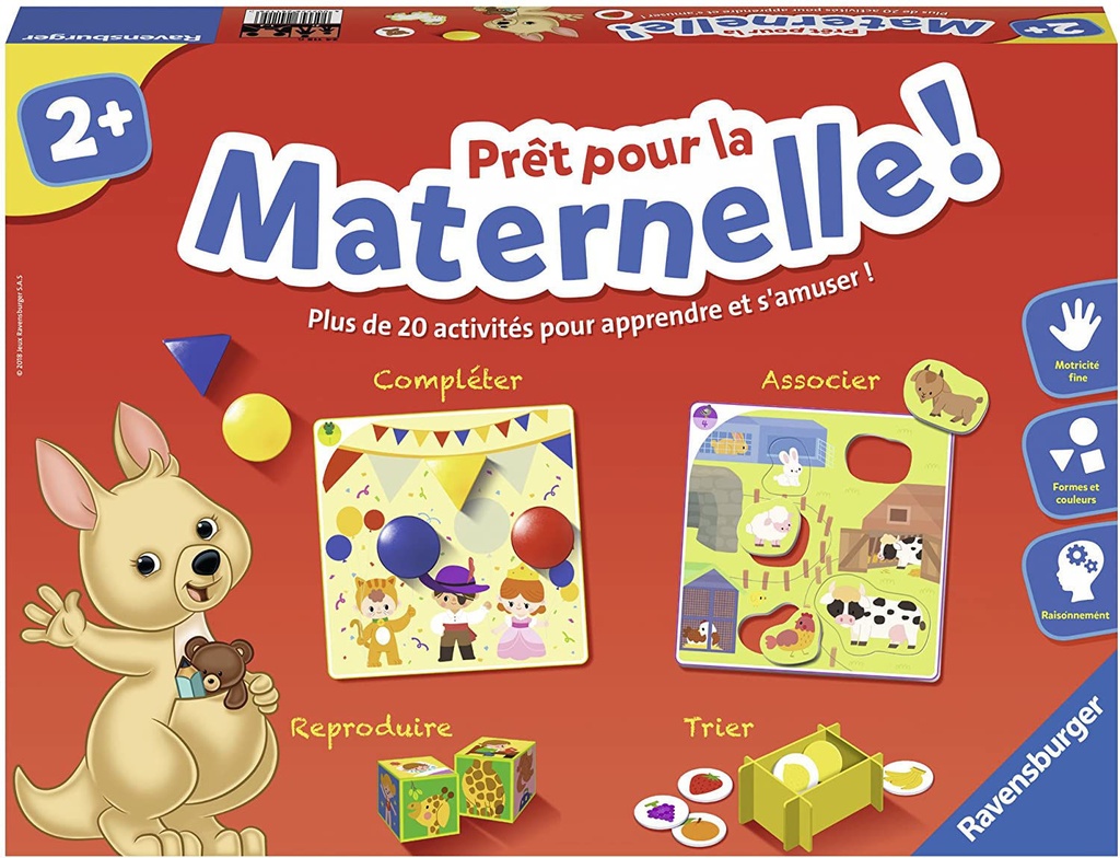 [1650552500] pràªt pour la maternelle jeu interactif pour Bébé 24117