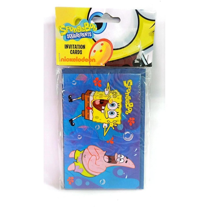 [1650552741] Invitation sponge bob 1110703