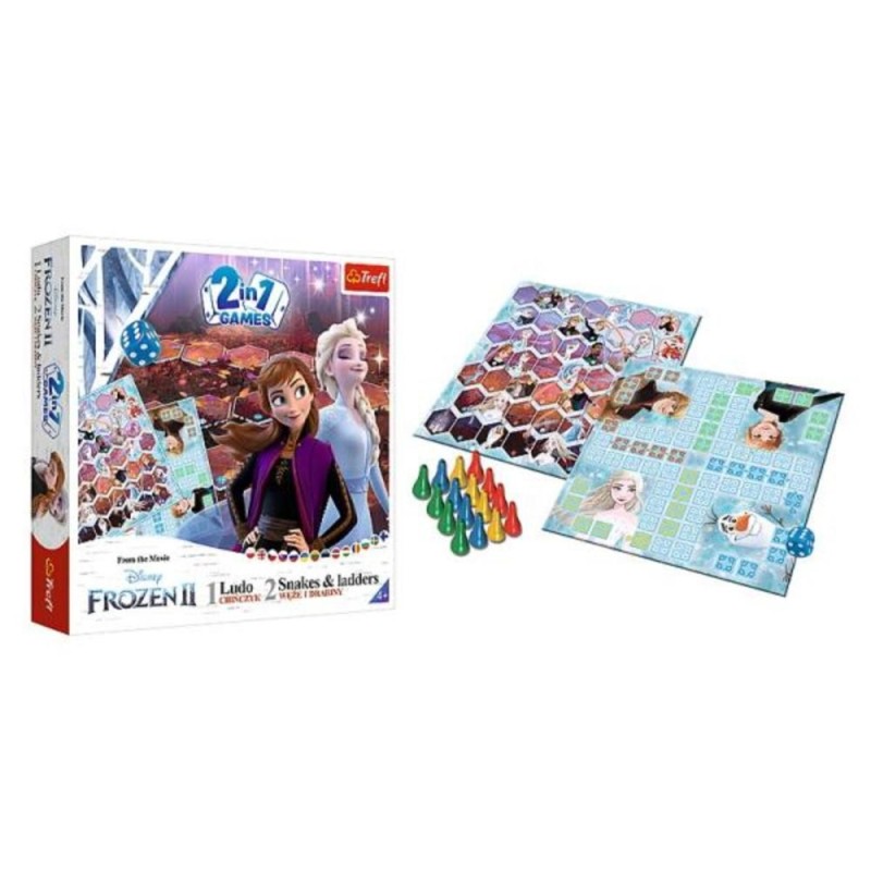 GAME LUDOSNAKES AND LADDERS FROZEN2 02068