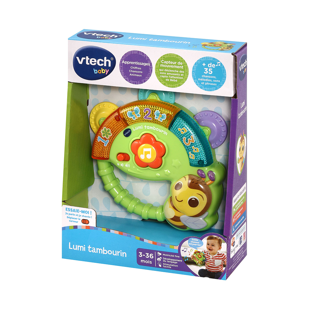 Lumi Tambourin â€“ P'tit Tambourin VT117605 â€“ Vtech