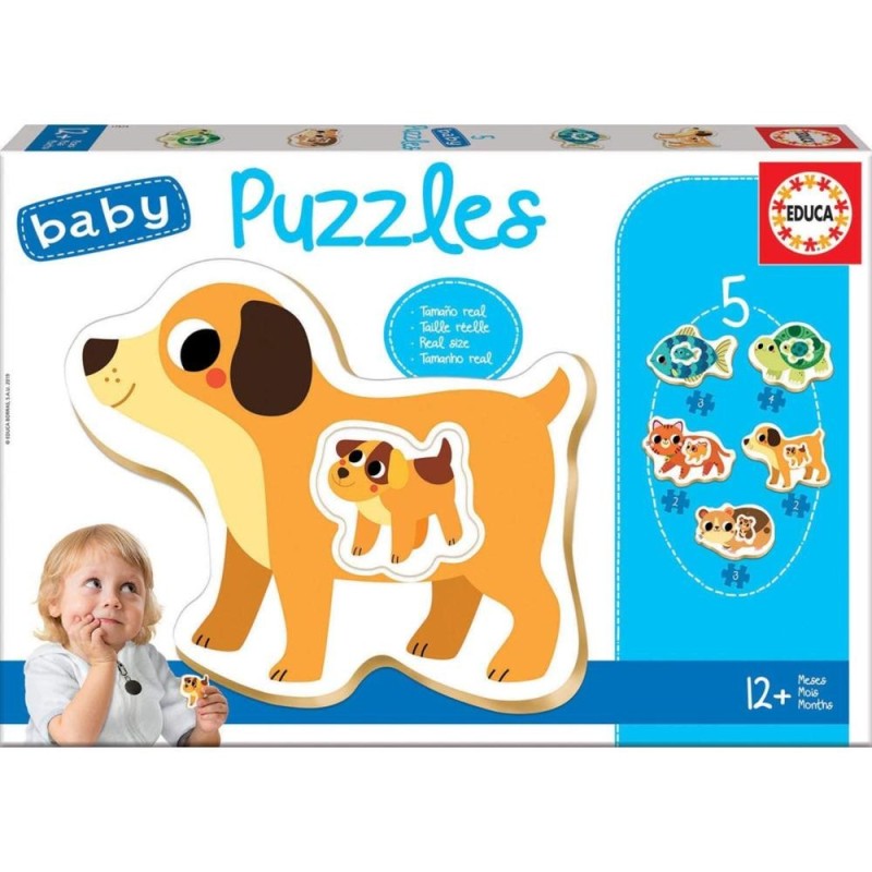 [1650554000] Baby puzzles 'La Ferme' - Puzzle jouet interactif enfants 17574