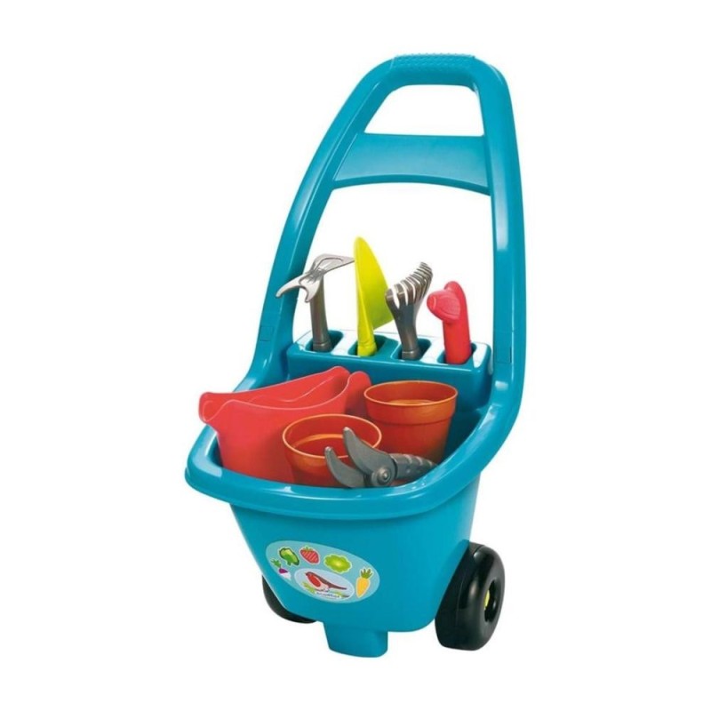 Kit Jardinage Complet Chariot Outils de Jardin Ecoiffier 4479