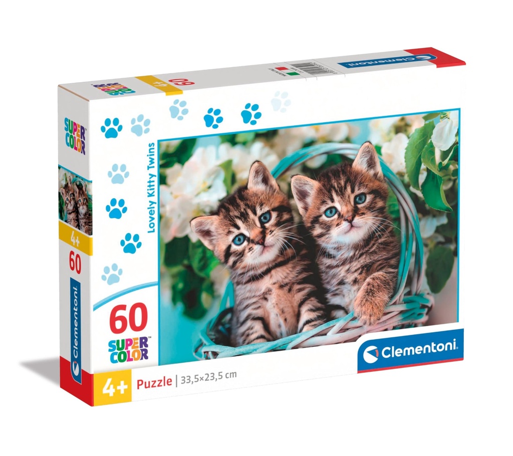 [1650555623] Puzzle 60 lovely kittens 15372