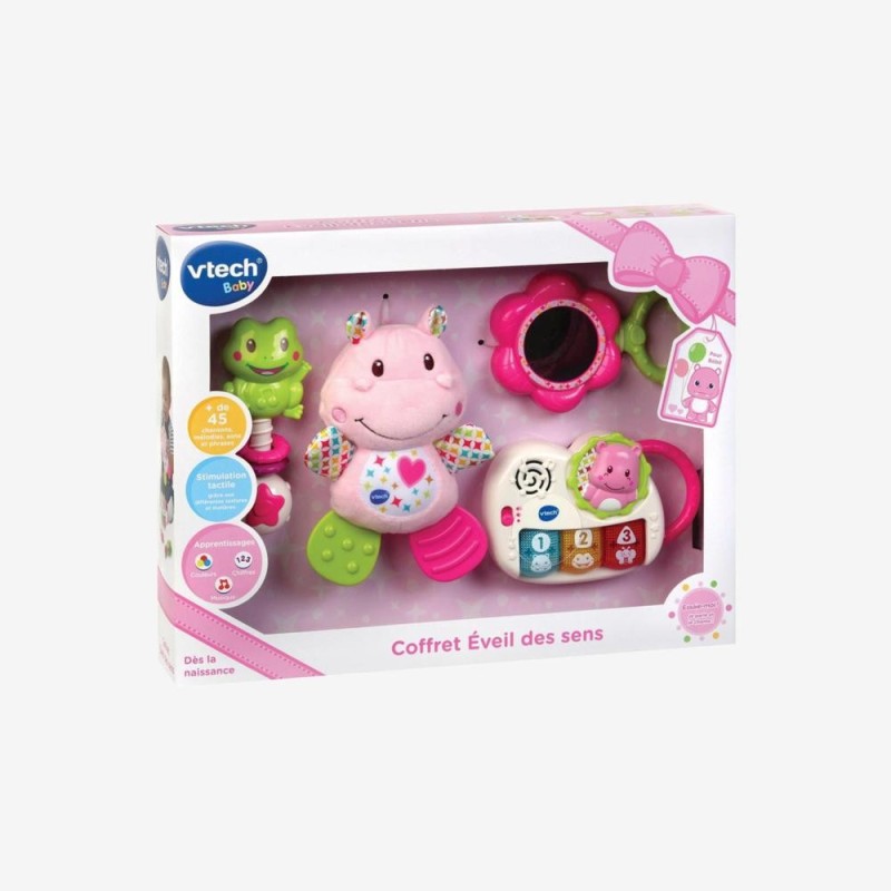 Coffret naissance - Éveil des sens (rose) vt522055