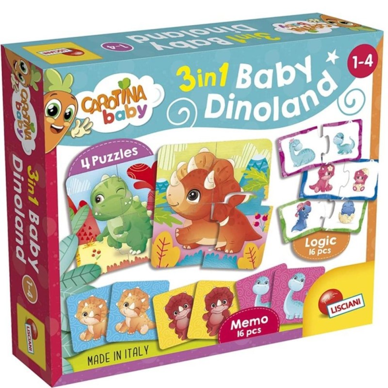 [1650556786] Carotina Baby Dinoland 3en1 92529