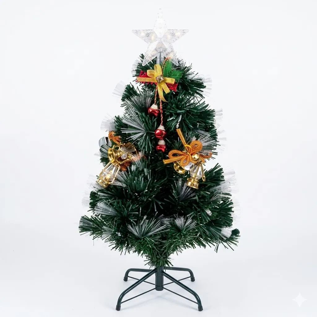 [1650557158] sapin de noel lumineux Vert 90cm AR01