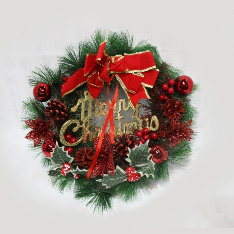 décor rond  merry christmas bm