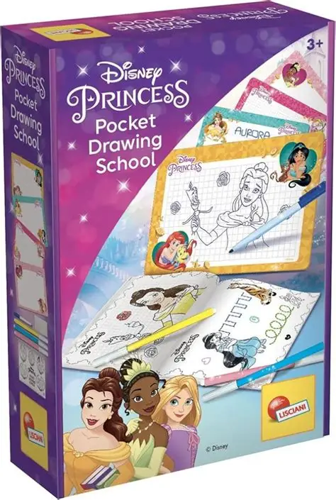 Ecole de dessin de poche Princess 92901