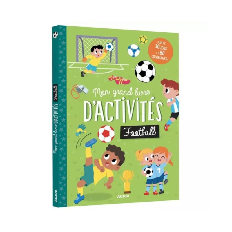 [1650558210] mon grand livre d'activité - football 17690